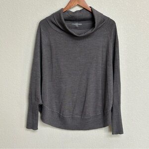 Smartwool Gray Cowl Neck Sweater